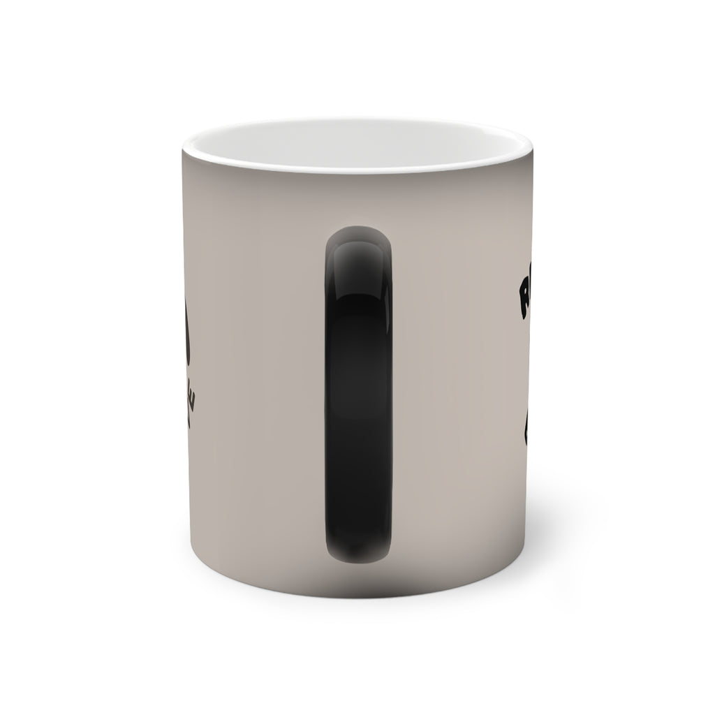 "Stay Pawsitive" Personalized Color-Changing Pet Mug