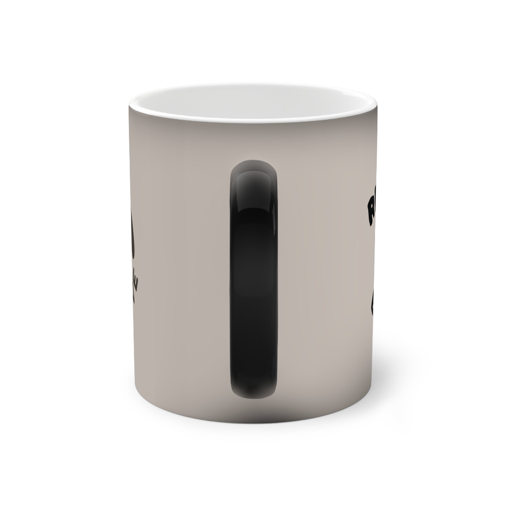 "Stay Pawsitive" Personalized Color-Changing Pet Mug