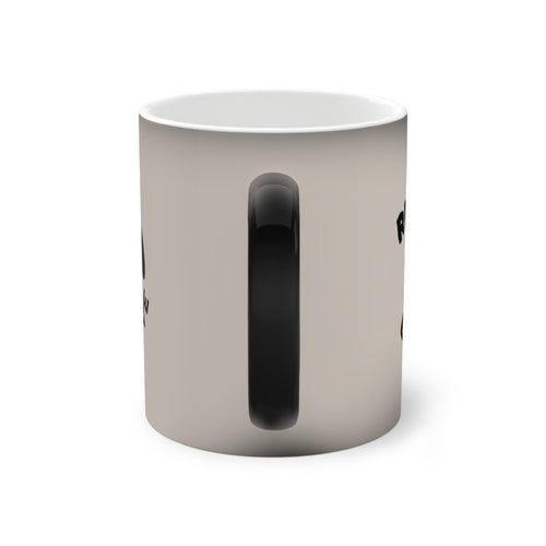 "Stay Pawsitive" Personalized Color-Changing Pet Mug