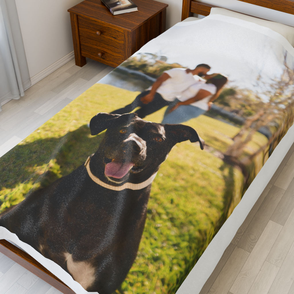 Personalized Plush Blanket