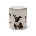 "Stay Pawsitive" Personalized Color-Changing Pet Mug
