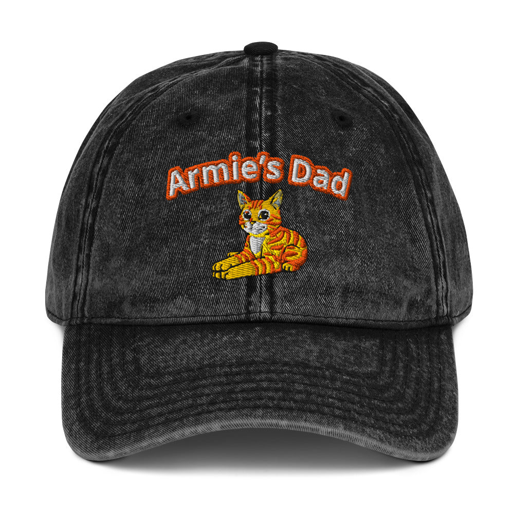 Customizable Vintage Cotton Twill Cap